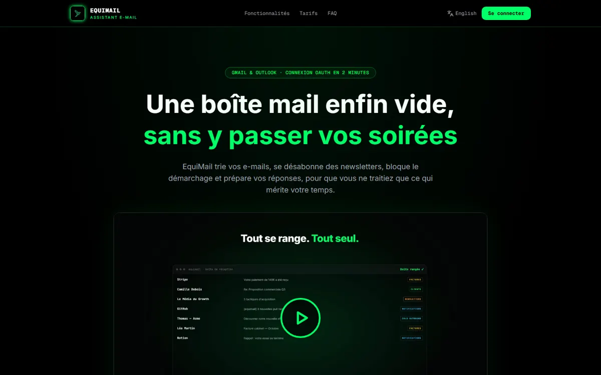 Accueil du site EquiMail