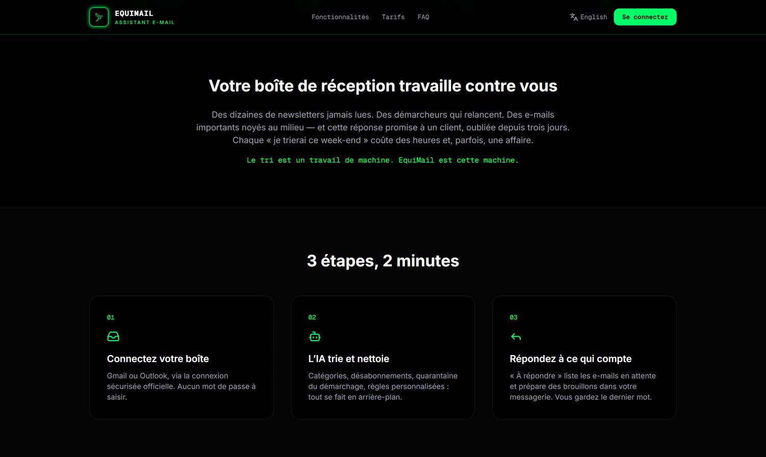 Les modules, un par problème réel